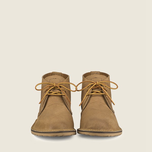 Red Wing Heritage Sko Weekender - Chukka Muleskinner Læder - Khaki - Herre 8573-BFJXN